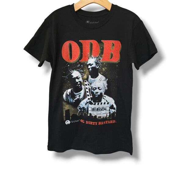 ODB Ol’ Dirty Bastard Unisex Black Graphic T-Shirt - small - Picture 1 of 7